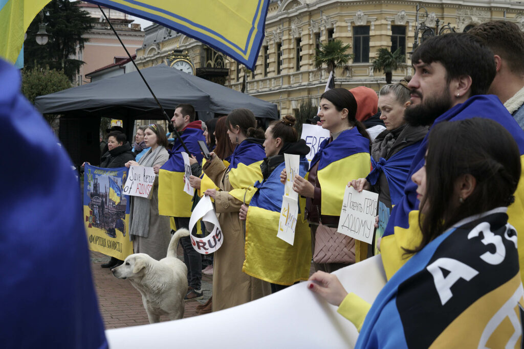 Batumi, Europaplatz, 21. März 2023. Foto: © Frank Gaudlitz