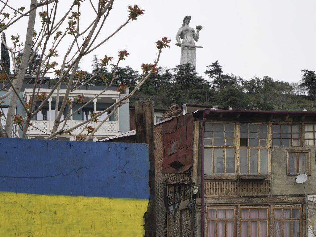 »Mutter Georgiens«, Tiflis/Tbilissi. Foto: © Frank Gaudlitz