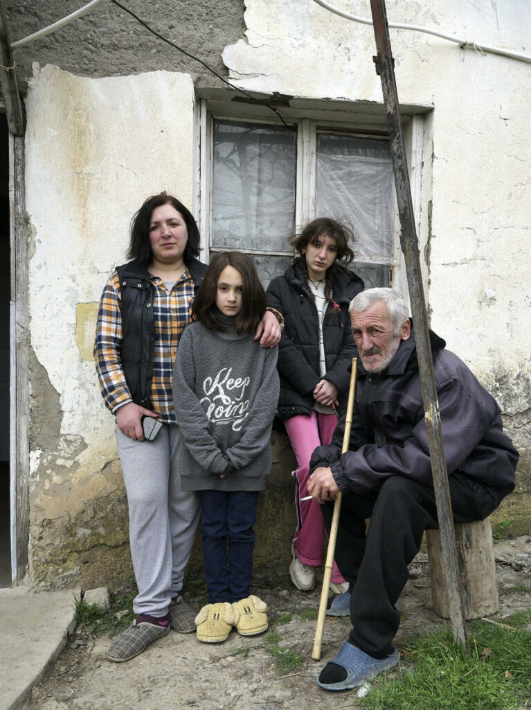 Familie in Kvemo Chala. Foto: © Frank Gaudlitz